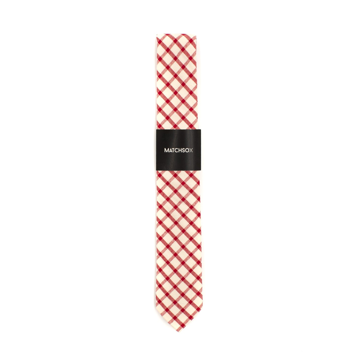 Red and Cream Plaid