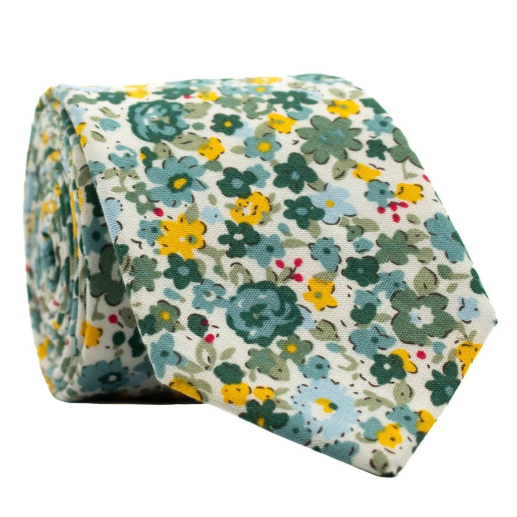 Yellow & Blue Floral