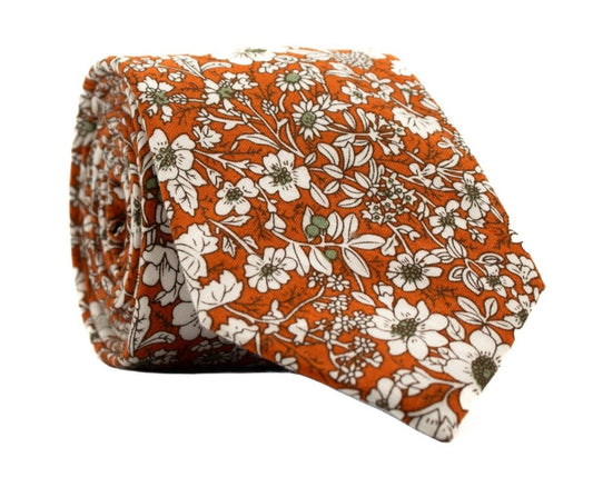 Burnt Orange Floral