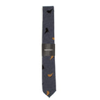 Charcoal Bird Tie